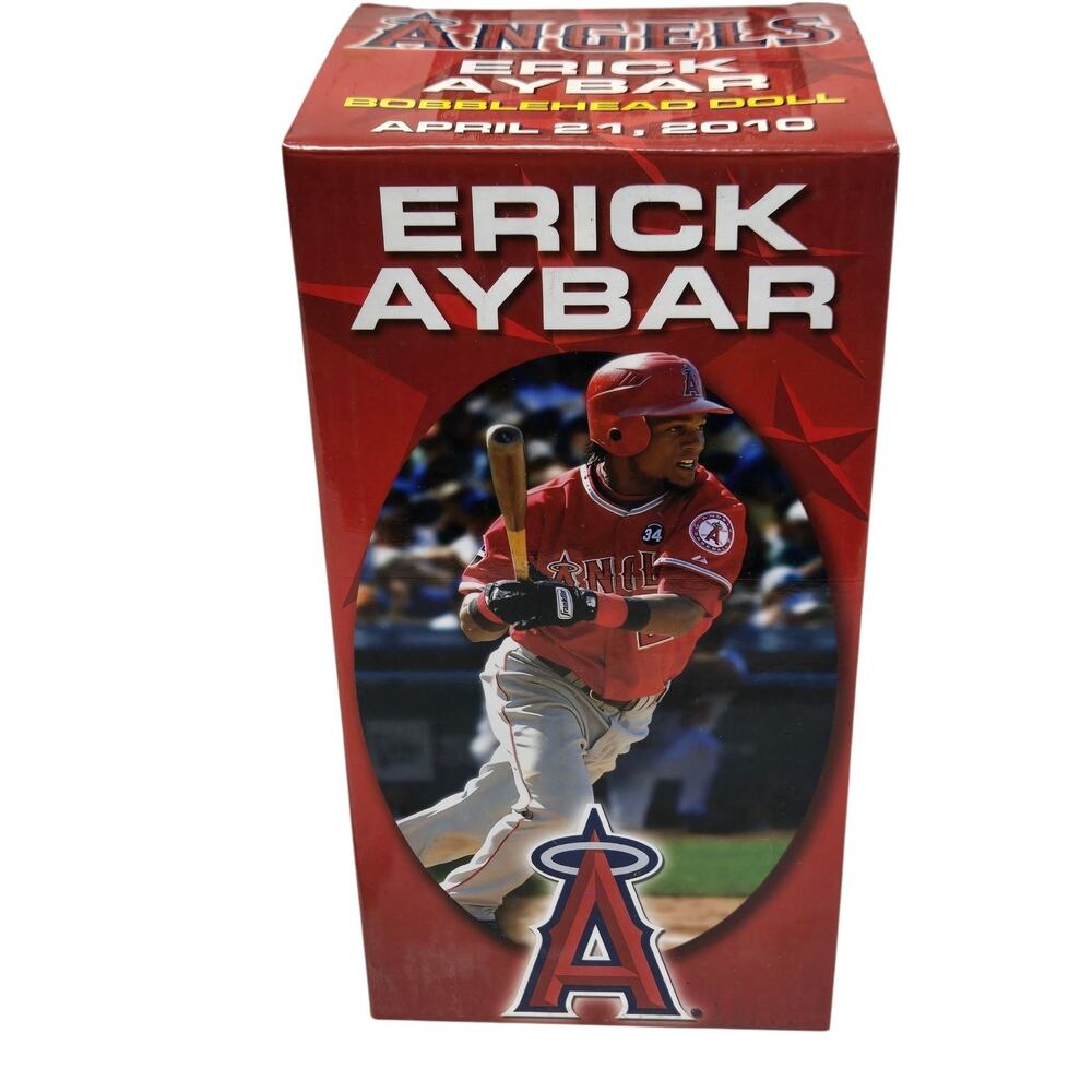 Erick Aybar Bobblehead Figurine Angels Baseball Multicolor